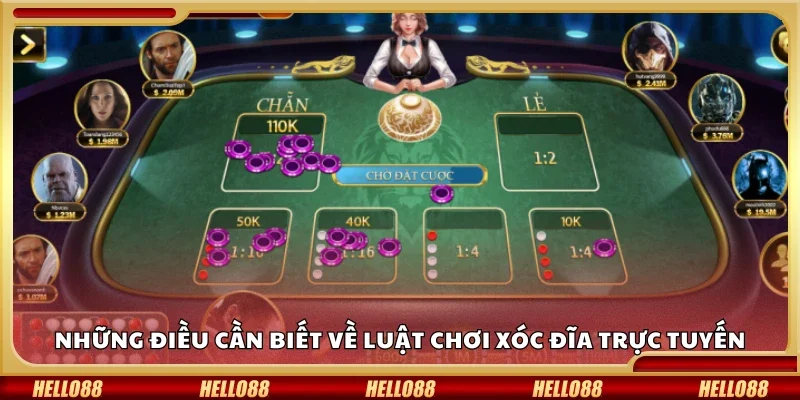 Những điều cần biết về luật chơi xóc đĩa 