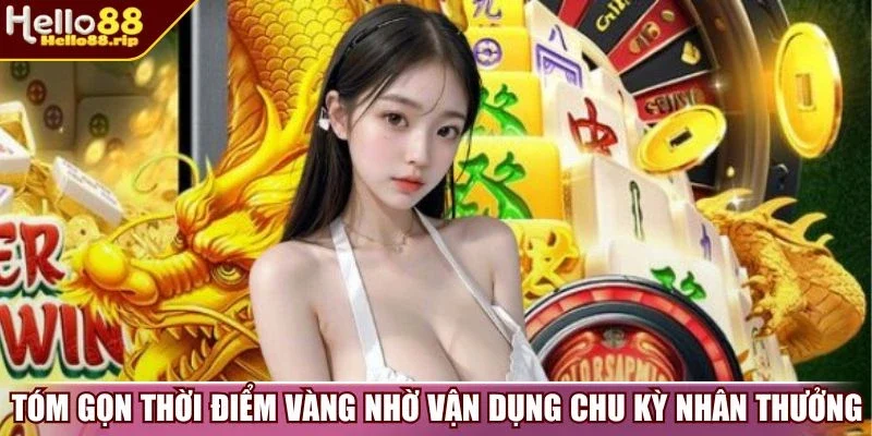 Tóm gọn thời điểm vàng nhờ vận dụng chu kỳ nhân thưởng